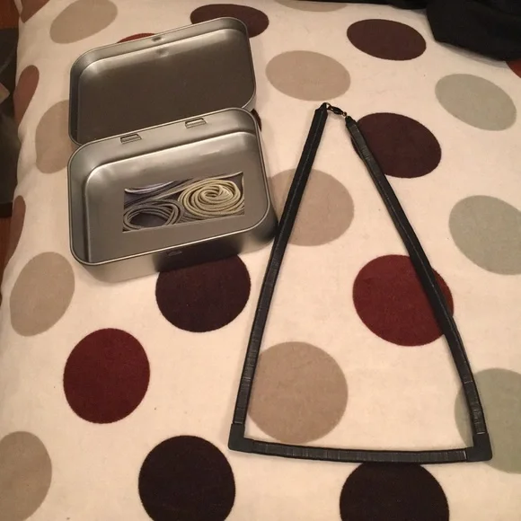 Industrial sculptural “Adele” necklace stretchy like new - Picture 10 of 10